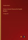 Horace; Ancient Classics for English Readers