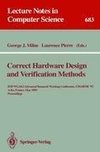 Correct Hardware Design and Verification Methods