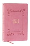 KJV Holy Bible: Large Print with 53,000 Center-Column Cross References, Pink Leathersoft, Red Letter, Comfort Print: King James Version