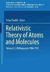 Relativistic Theory of Atoms and Molecules II