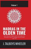 MADRAS IN THE  OLDEN TIME