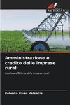 Amministrazione e credito delle imprese rurali