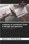 Looking at emotions from a design perspective