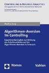 Algorithmen-Aversion im Controlling