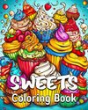 Sweets Coloring Book