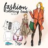 Fashion coloring book for teenagers | Fashion Coloring Book Kids 10 up | Fashion Design Coloring Book for Girls Fashion Coloring