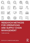 Research Methods for Operations and Supply Chain Management