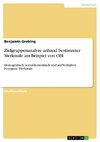 Zielgruppenanalyse anhand bestimmter Merkmale am Beispiel von OBI