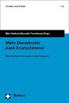 Mehr Demokratie dank Ersatzstimme?