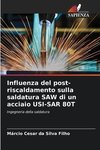 Influenza del post-riscaldamento sulla saldatura SAW di un acciaio USI-SAR 80T