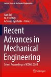 Recent Advances in Mechanical Engineering