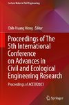 Proceedings of The 5th International Conference on Advances in Civil and Ecological Engineering Research