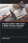 Impatto delle istituzioni e delle risorse naturali