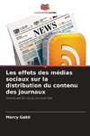 Les effets des médias sociaux sur la distribution du contenu des journaux