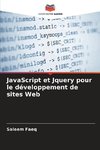 JavaScript et Jquery pour le développement de sites Web