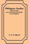 Philippian Studies;Lessons in Faith and Love from St. Paul's Epistle to the Philippians