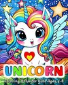 Unicorn Coloring Book for Kids Ages 4-8