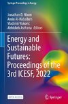 Energy and Sustainable Futures: Proceedings of the 3rd ICESF, 2022