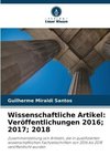 Wissenschaftliche Artikel: Veröffentlichungen 2016; 2017; 2018