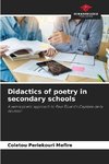 Didactics of poetry in secondary schools