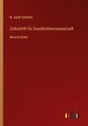 Zeitschrift für Geschichtswissenschaft