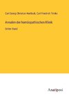 Annalen der homöopathischen Klinik