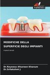 MODIFICHE DELLA SUPERFICIE DEGLI IMPIANTI