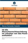 Ist die Menschenrechtserziehung im Lehrplan von São Paulo enthalten?