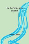 De l'origine des espèces