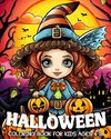 Halloween Coloring Book for Kids Ages 4-8