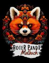 Schwarzes ¿Roter Panda Malbuch¿.