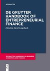 De Gruyter Handbook of Entrepreneurial Finance