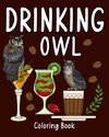 Drinking Owl Coloring Book