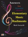 Elementary Music Rudiments Answers