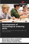 Development of chronological ordering skills