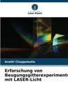 Erforschung von Beugungsgitterexperimenten mit LASER-Licht