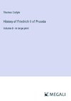 History of Friedrich II of Prussia