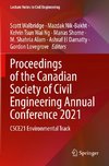 Proceedings of the Canadian Society of Civil Engineering Annual Conference 2021