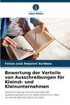 Bewertung der Vorteile von Ausschreibungen für Kleinst- und Kleinunternehmen