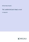 The Landlord at Lion's Head; a novel