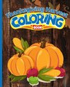 Thanksgiving Harvest Coloring Book For Kids