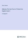 Kalevala; The Epic Poem of Finland into English, Book II