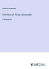 The Prose of Alfred Lichtenstein