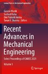 Recent Advances in Mechanical Engineering