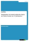 Wandmalerei als Symbol politischer Macht der Medici-Familie im 15. Jahrhundert