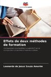 Effets de deux méthodes de formation