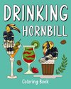 Drinking Hornbill Coloring Book