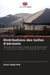 Distributions des tailles d'aérosols