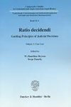 Ratio decidendi - Guiding Principles of Judicial Decisions 1