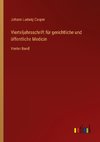 Vierteljahrsschrift für gerichtliche und öffentliche Medicin